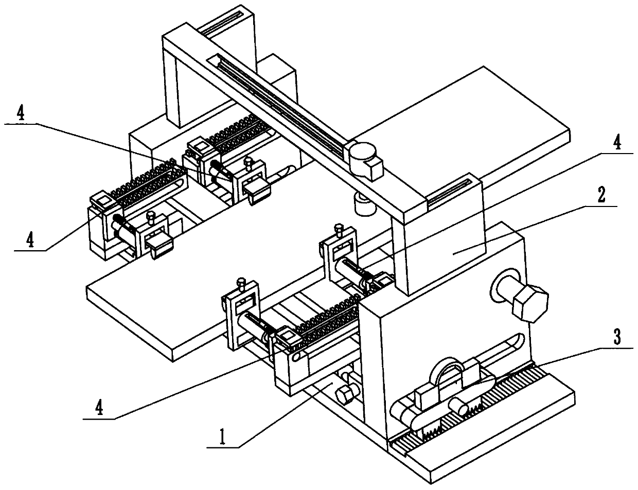 Building board processing device