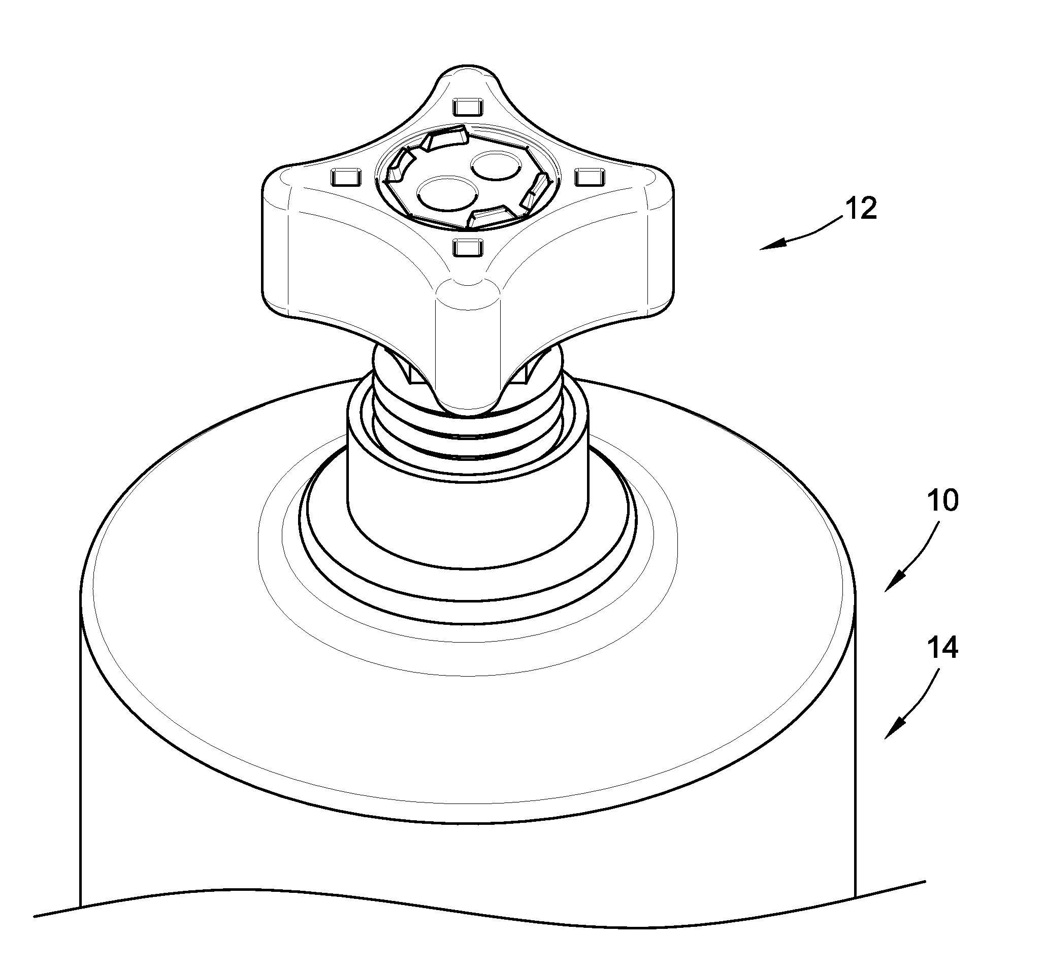 Filter Having Drain Valve With Mechanical Lock