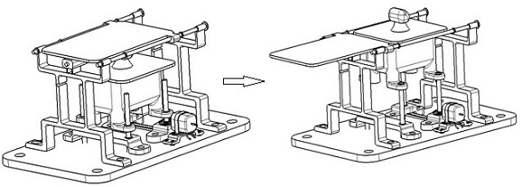 A lift-type electronic shift mechanism