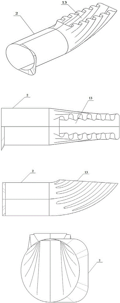 Infrared Suppressor and Its Infrared Suppression Method for Exhaust System of Helicopter Turboshaft Engine