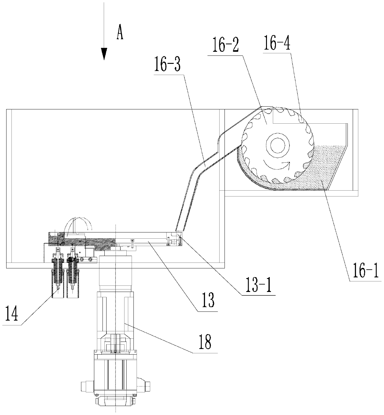 Winding type optical coating device and method based on magnetron sputtering and electron gun evaporation