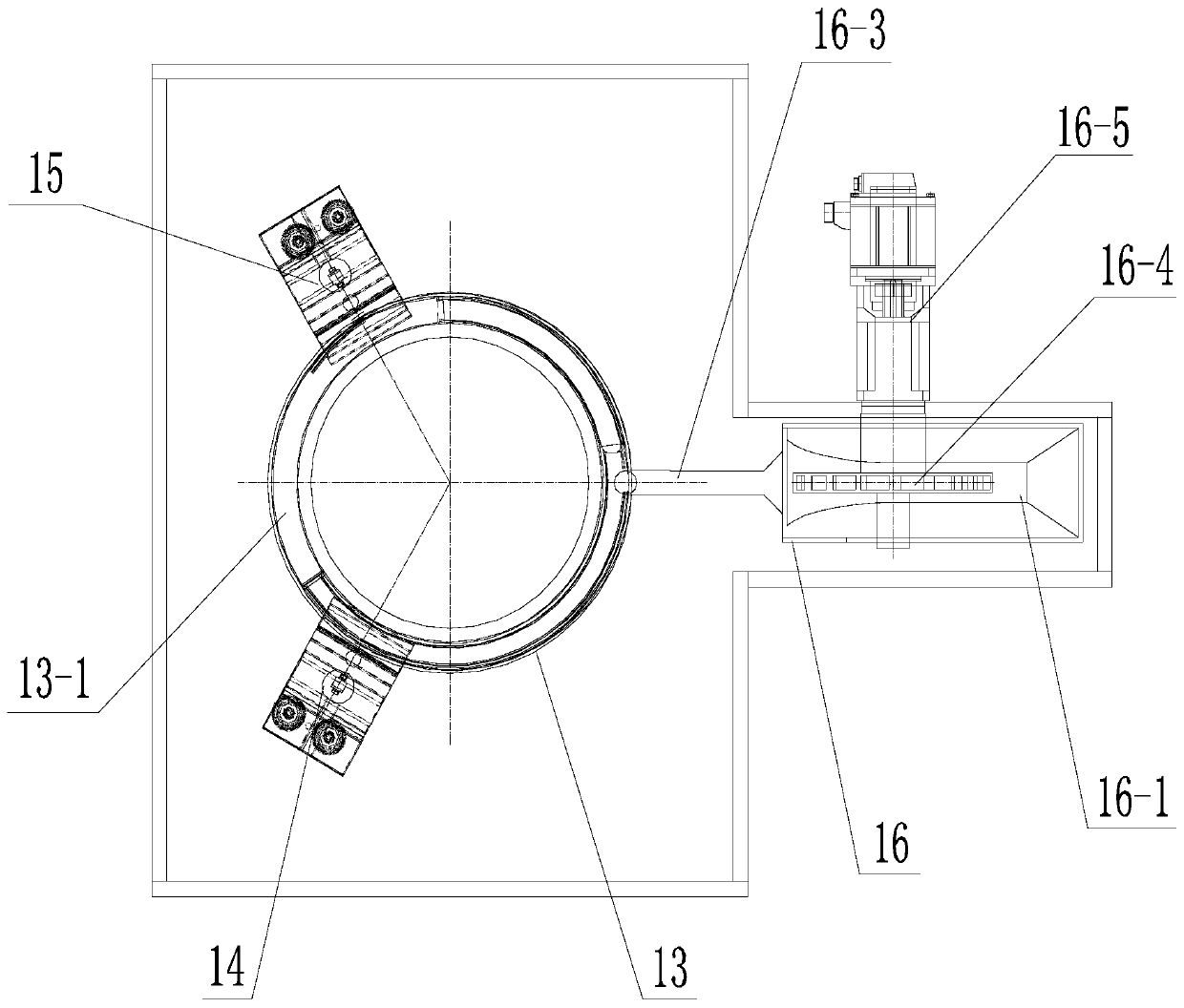 Winding type optical coating device and method based on magnetron sputtering and electron gun evaporation