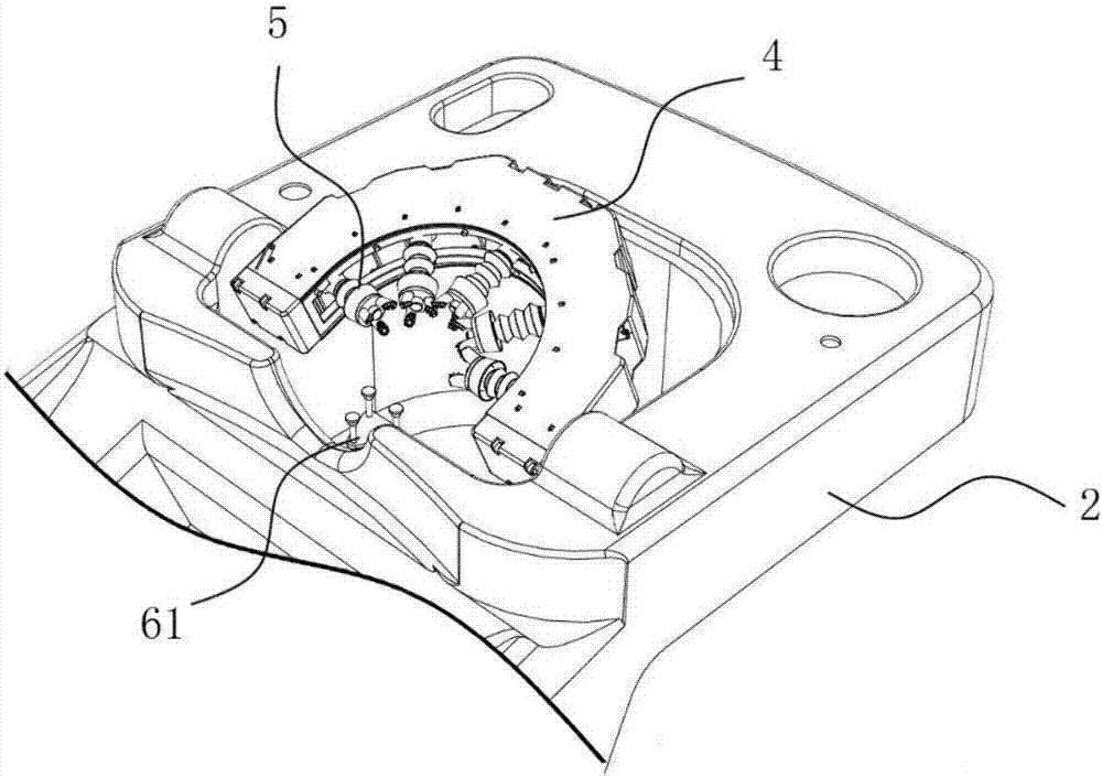 Full-automatic hair washing device