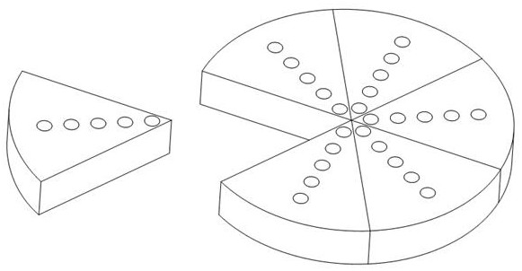 Electrolytic machining device for porous structure with gradually-changed aperture