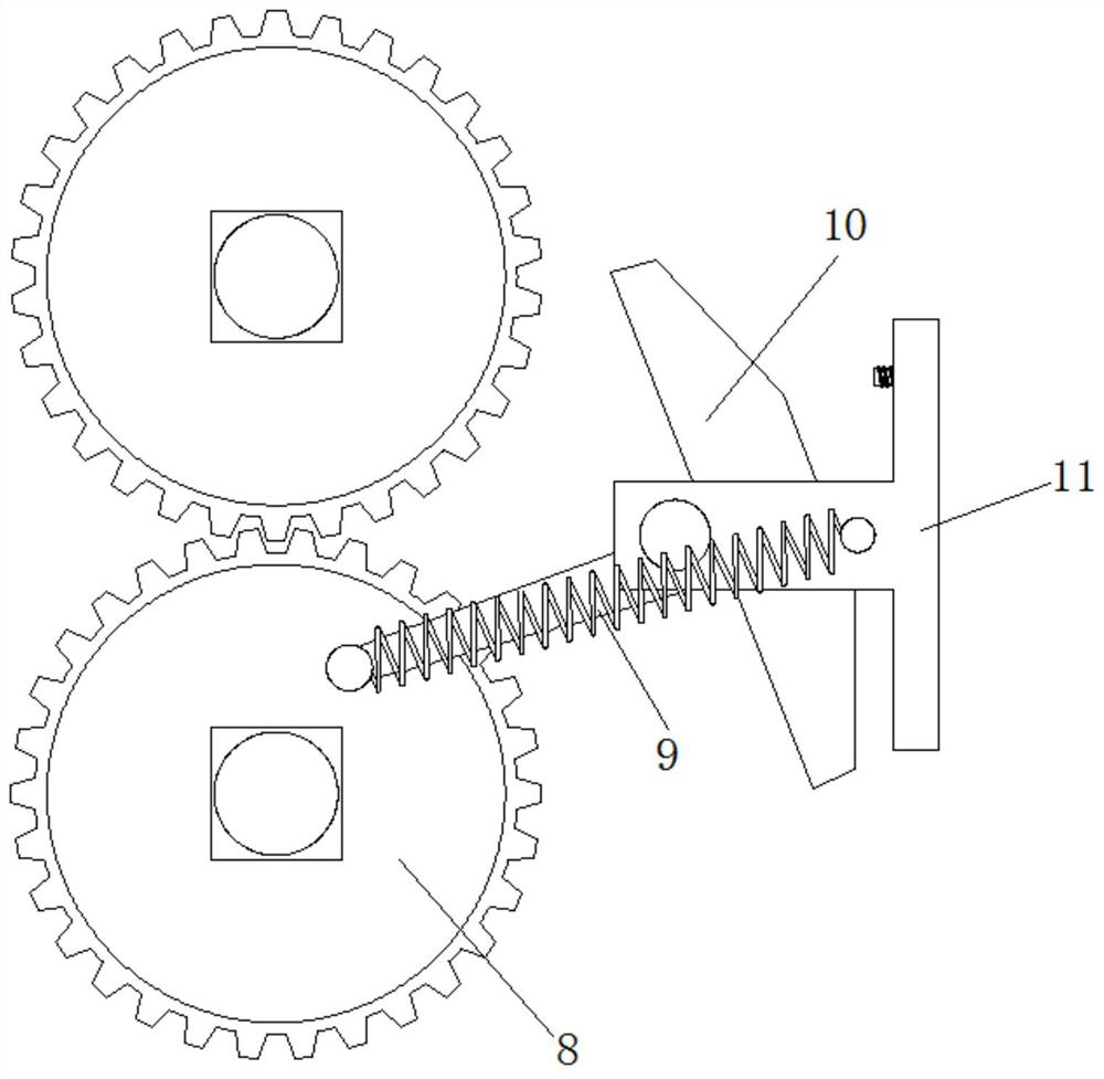 Fabric stretching and finishing device beneficial for uniform dip dyeing