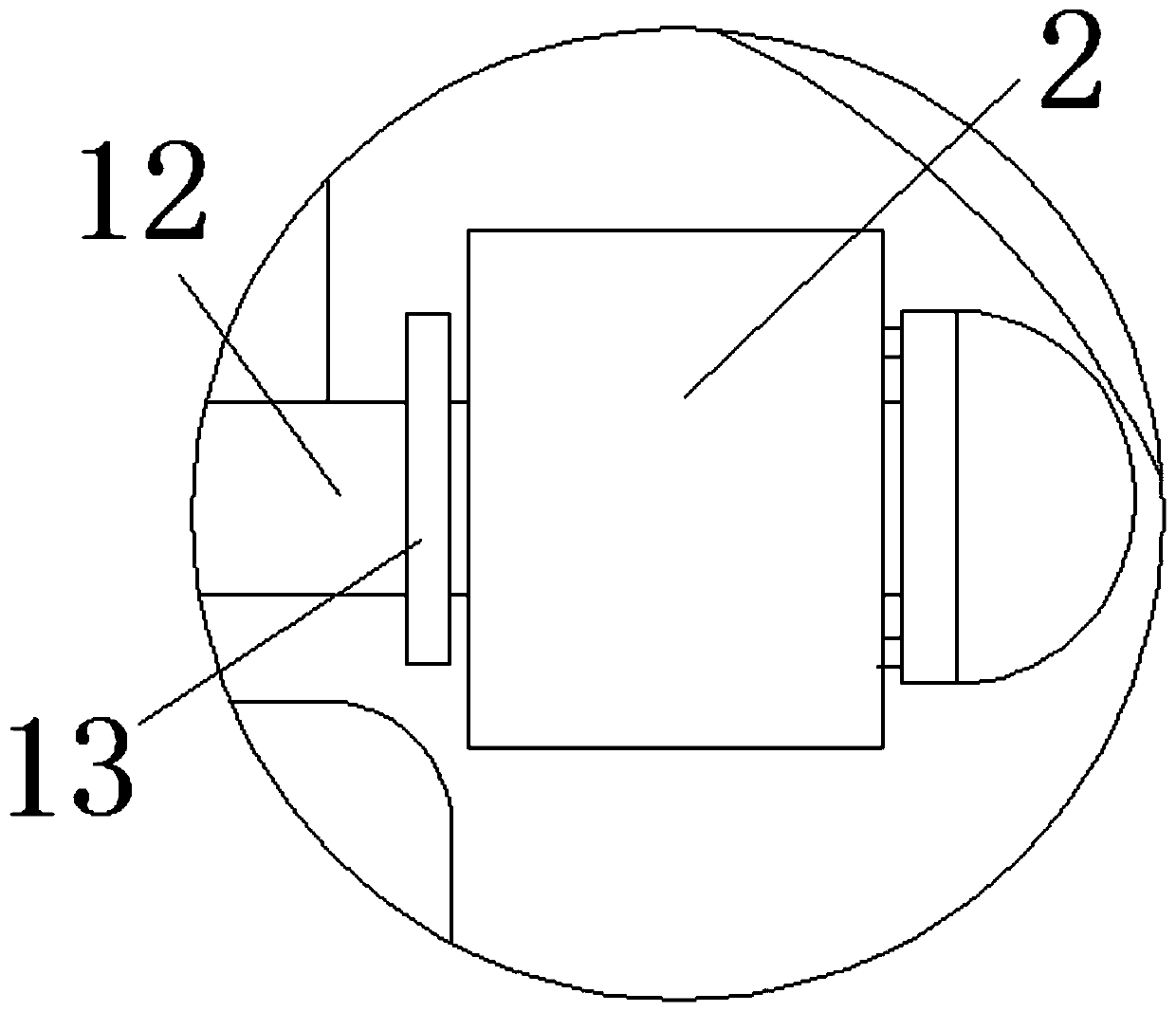 Remote monitoring device for unmanned tractor