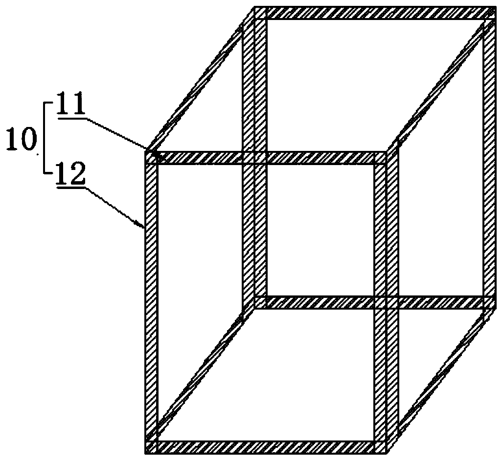 Off-line assembling device for foundation bolts and adjustment method thereof