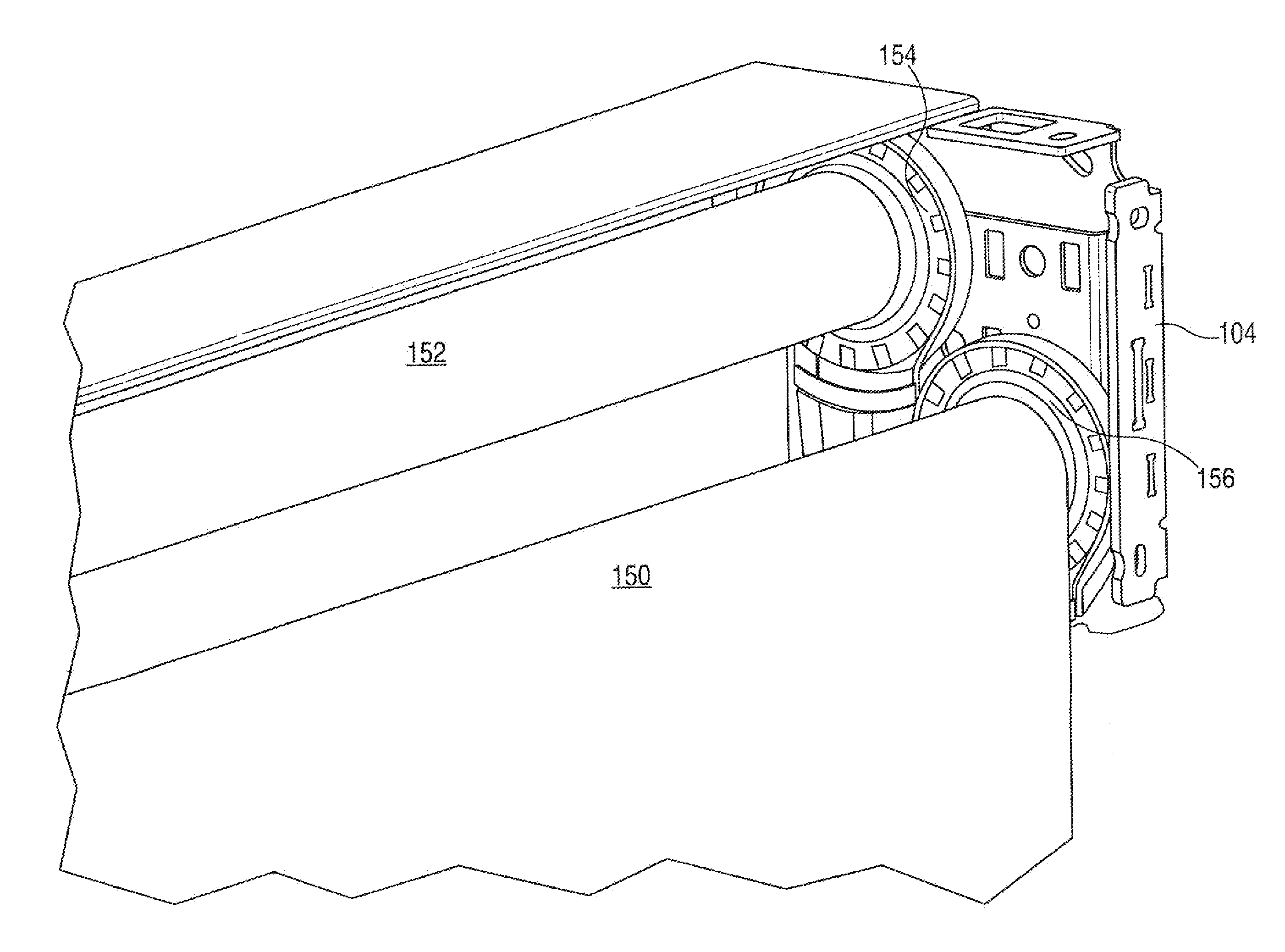 Modular bracket system for window treatment