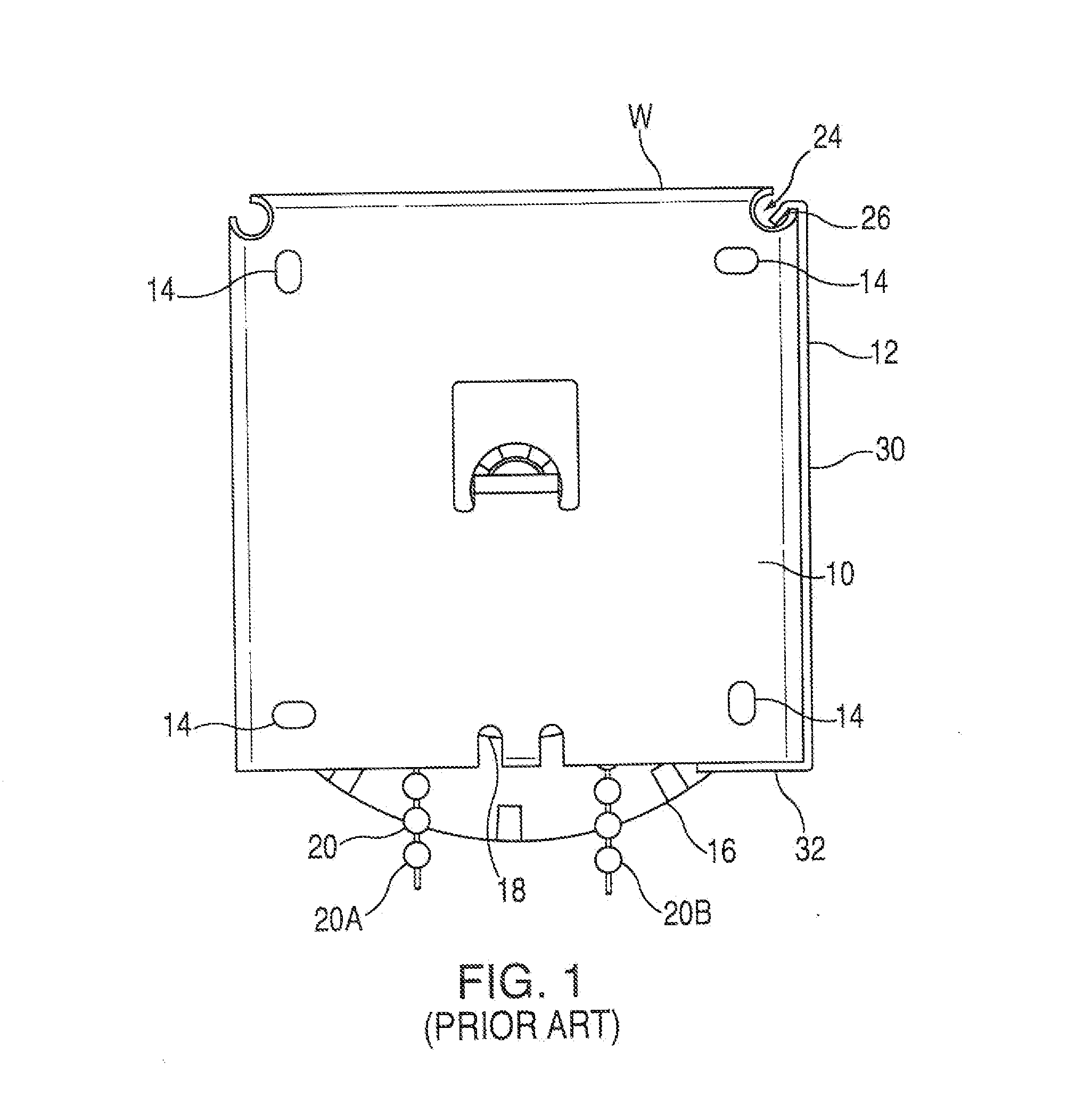 Modular bracket system for window treatment