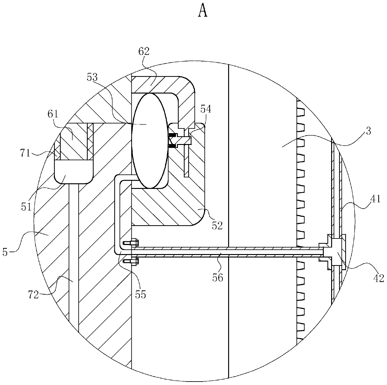 Flexibly-connected fabricated wall