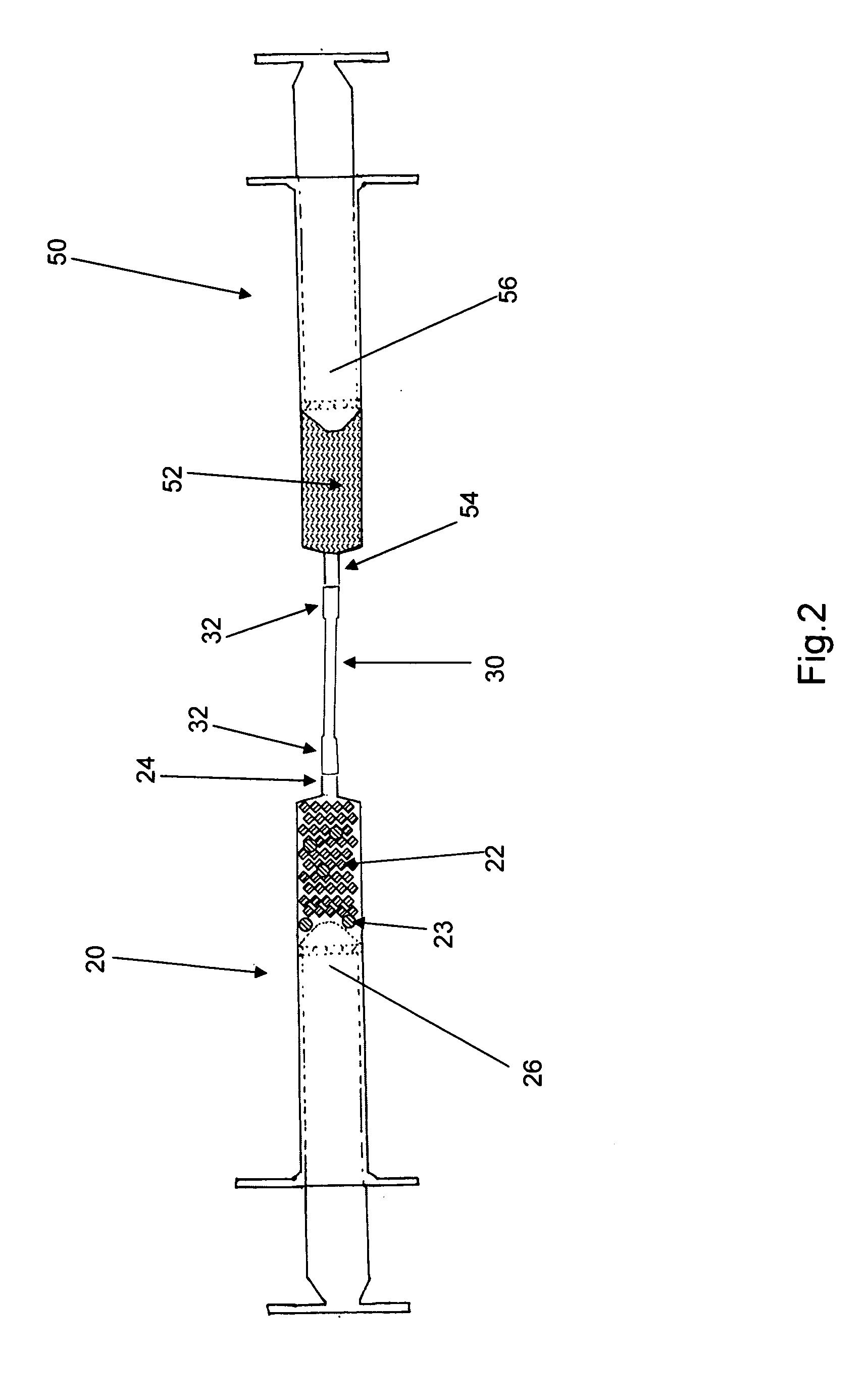 Flowable carrier matrix