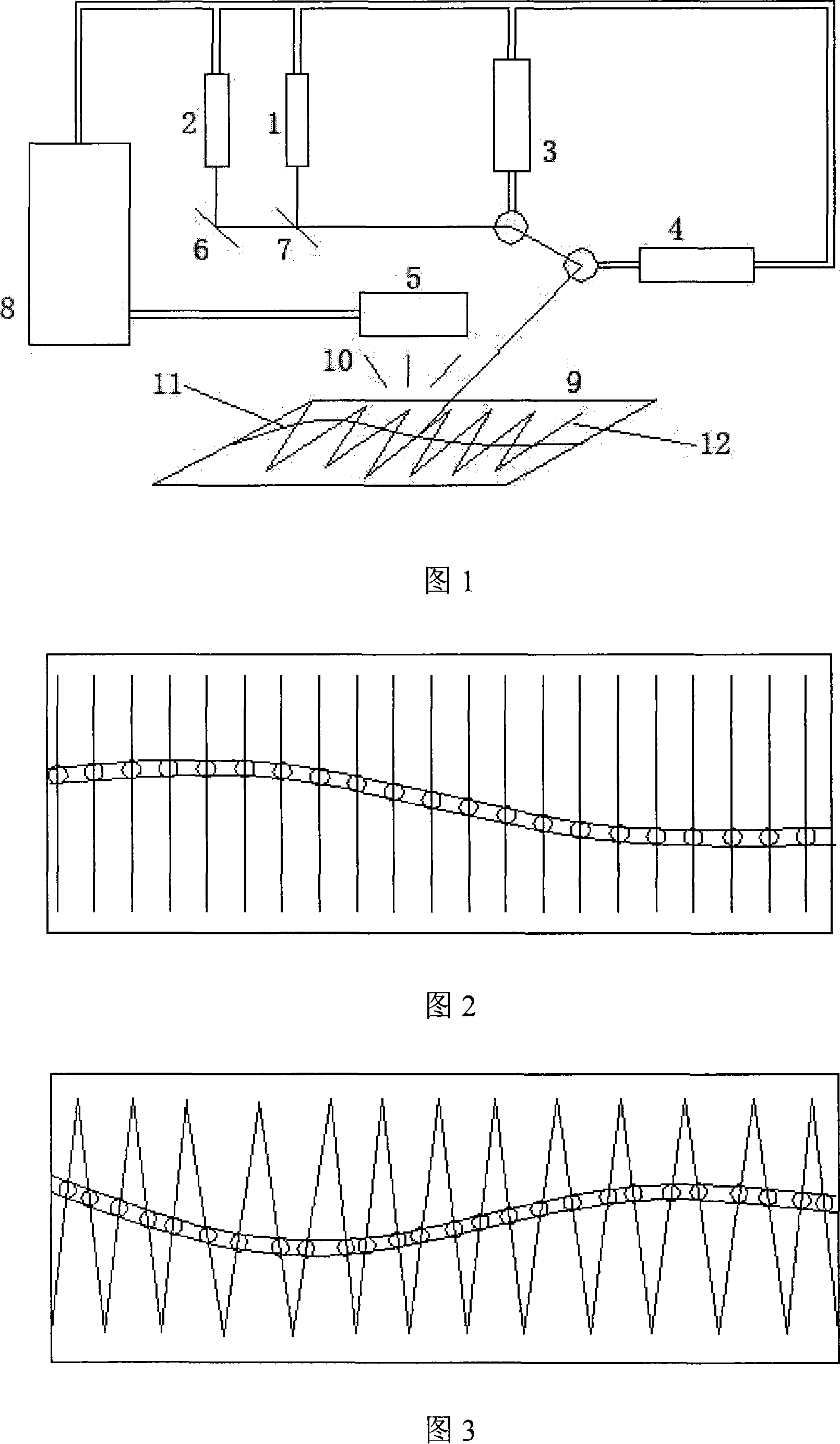 Dual-color laser scanning type medical vein display equipment