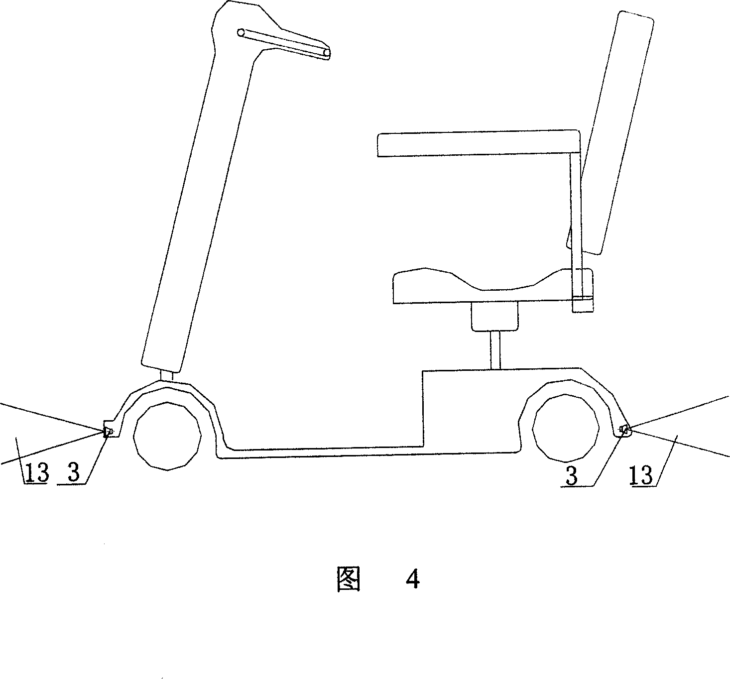 Intelligent obstacle averter for electric bicycle