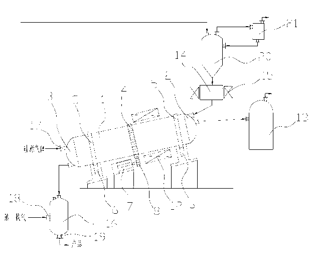 Polysilicon granule preparation system and preparation method