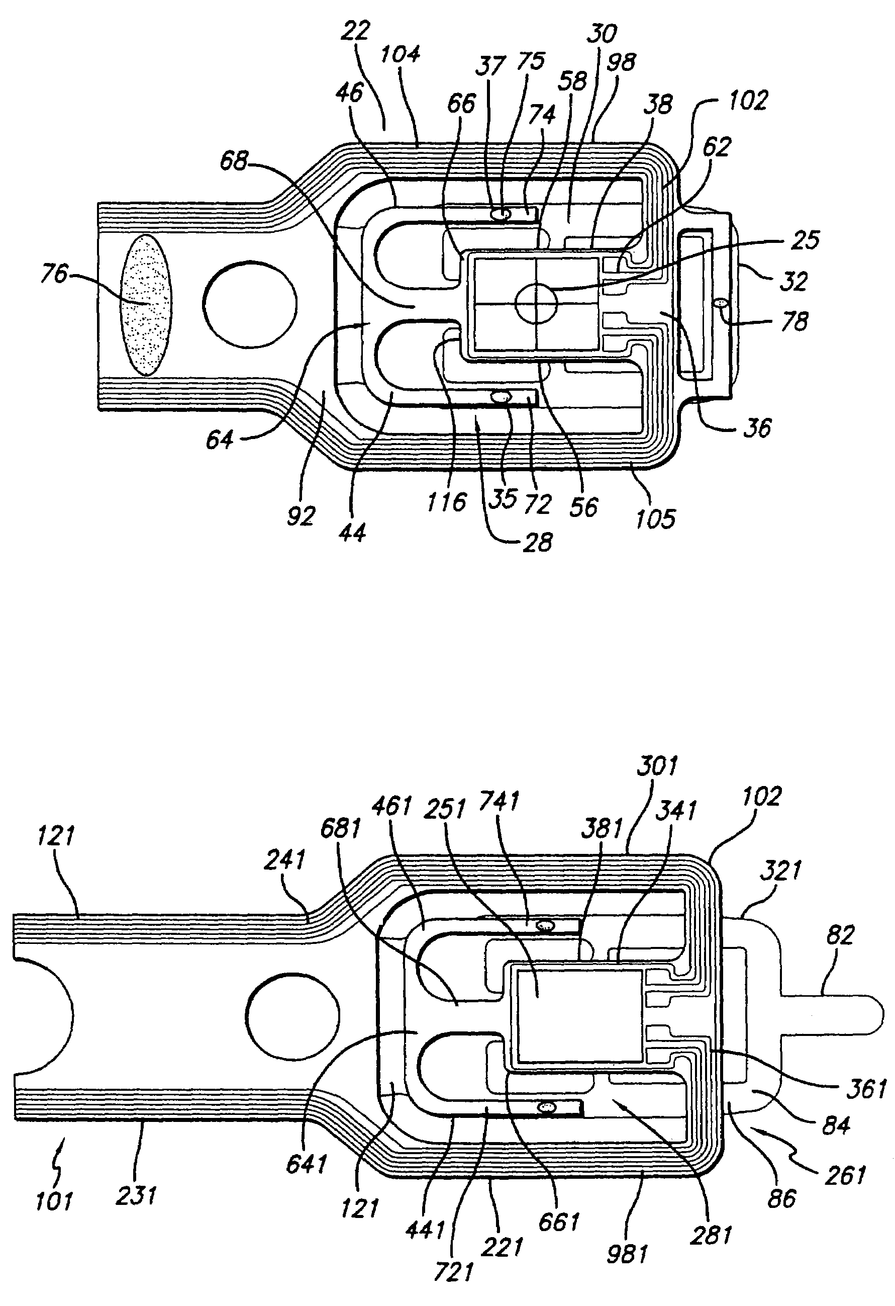 Disk drive suspension with limiter feature