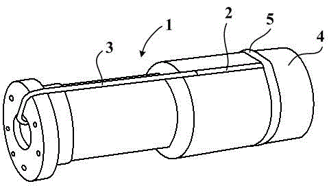 Temperature drift self-correction method of sea radioactivity measurement sensor, and sensor