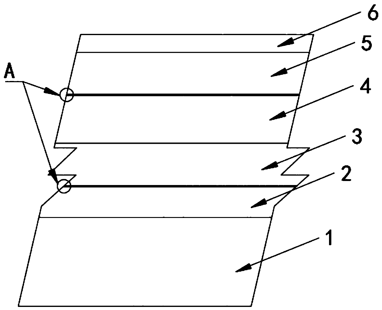 Paving method of assembled base asphalt pavement