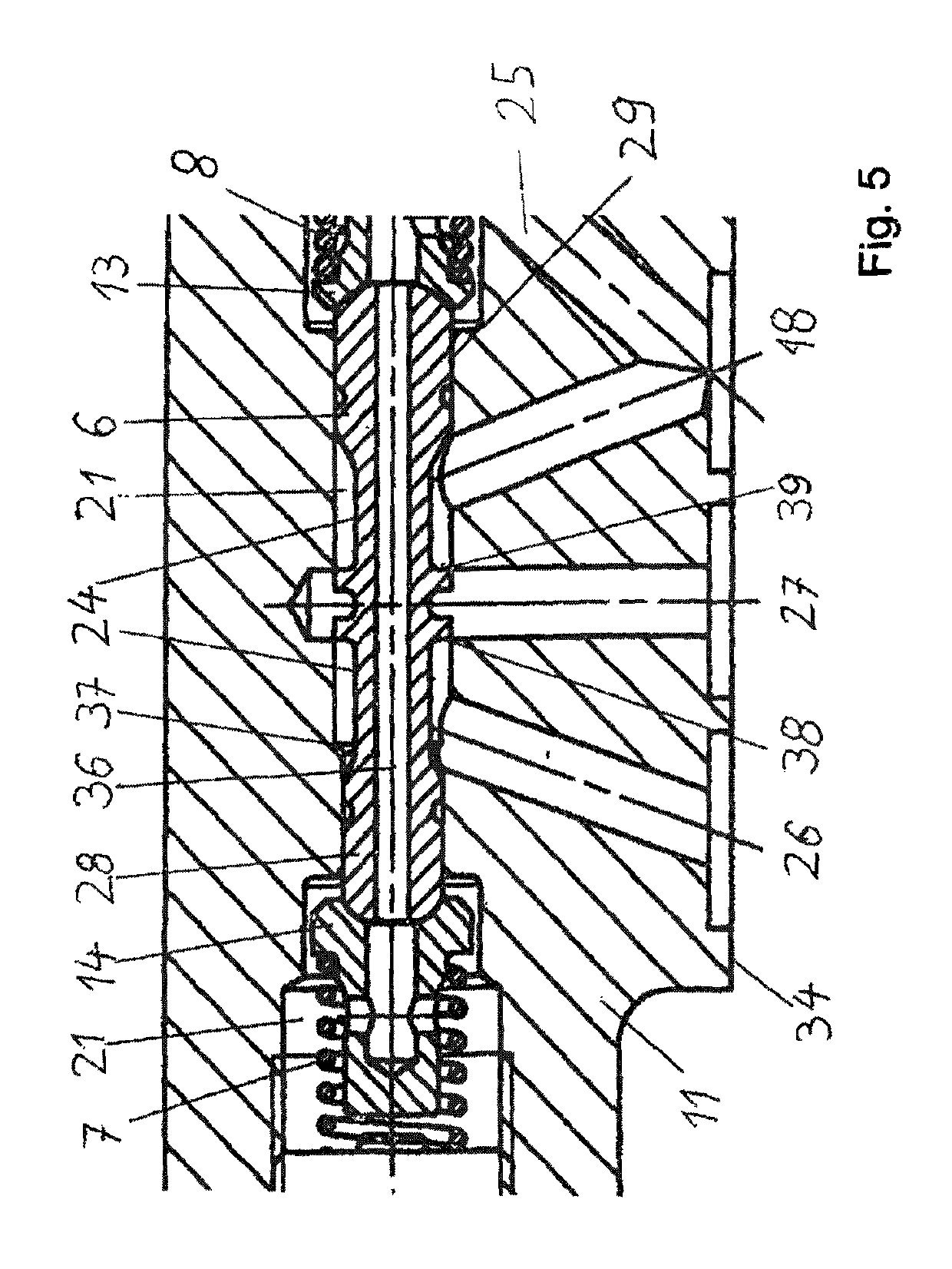 Control unit for hydraulic variable displacement pumps and variable displacement pump with a control unit