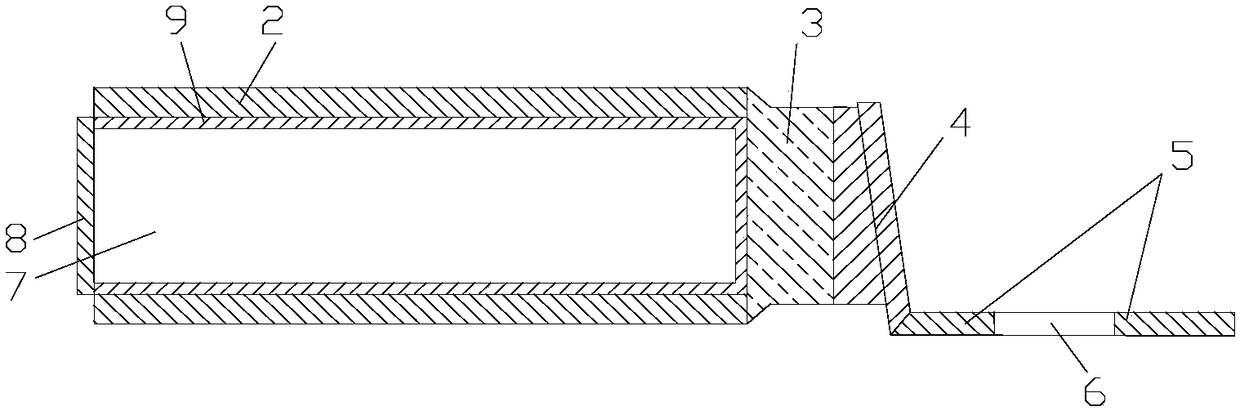 A high-performance aluminum alloy cable connection terminal