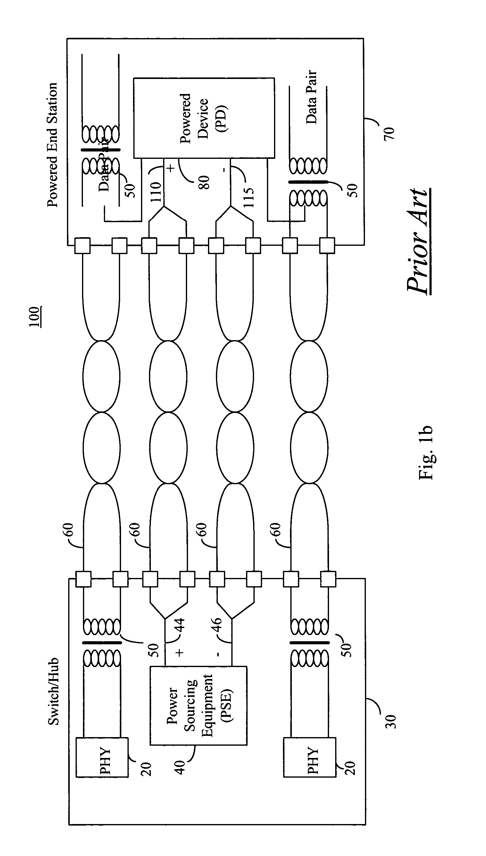 High power architecture for power over ethernet