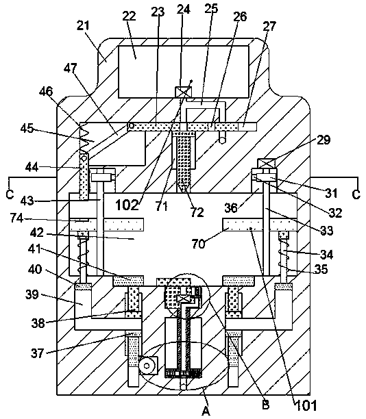 Strength tester used for novel material