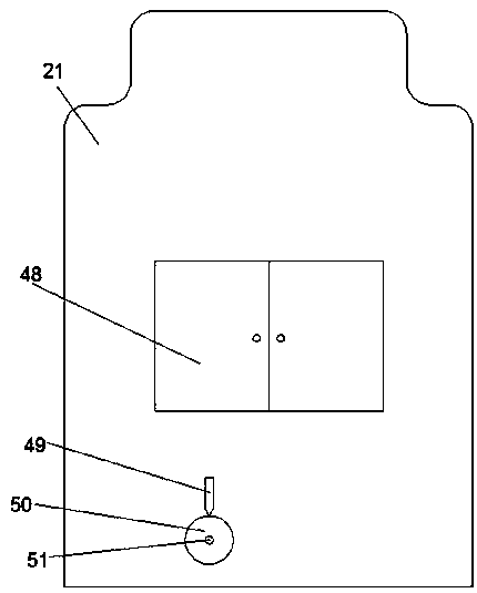 Strength tester used for novel material