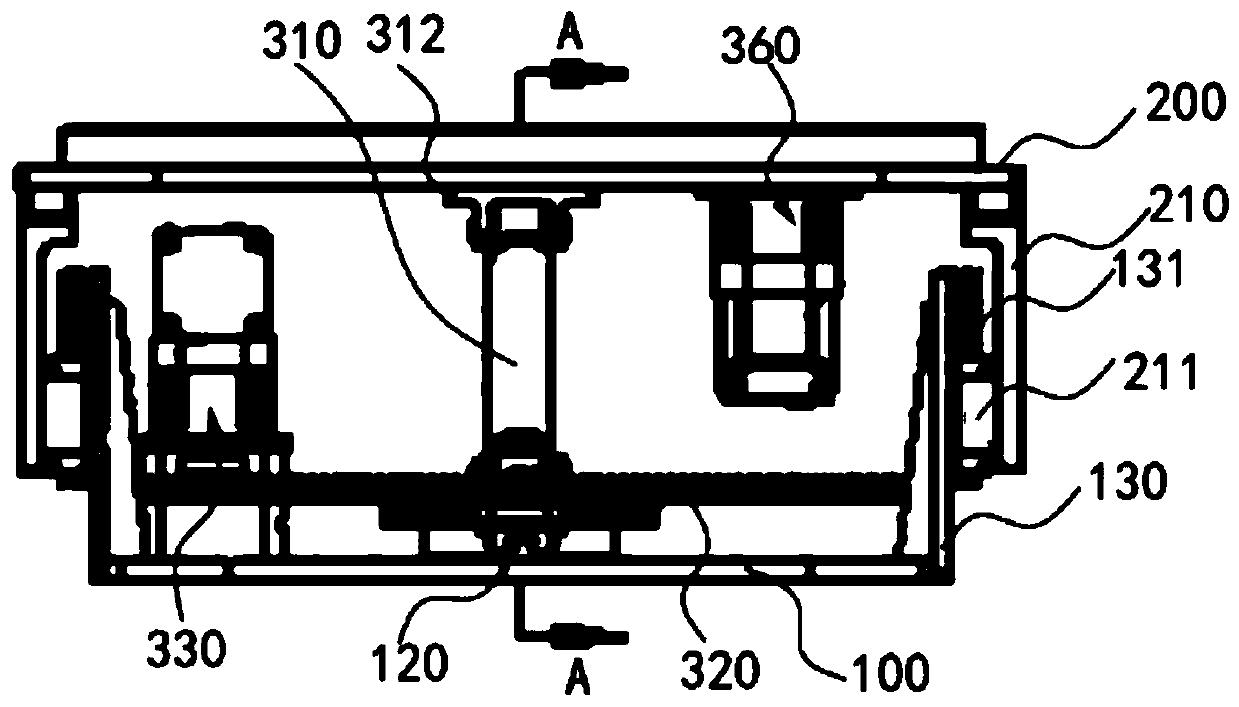 Lifting device and AGV with device