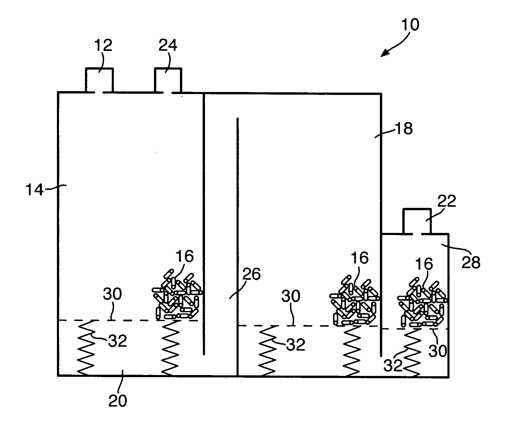 Evaporated fuel processing device