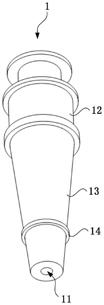 Rotational flow sand separating device and sand separating machine