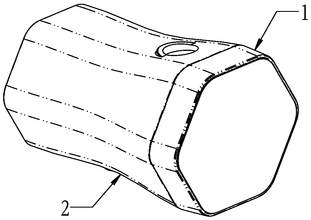 Split-type adjustable huqin pronunciation membrane unit