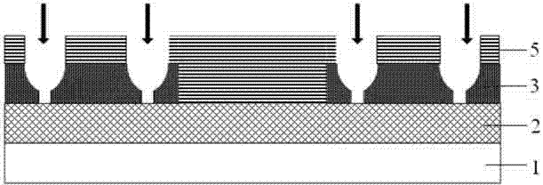 Method for increasing breakdown voltage of gate oxide layer of groove-type VDMOS (Vertical Double-diffused Metal Oxide Semiconductor) device