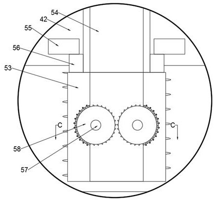 Auxiliary equipment capable of automatically changing 3D printing colors