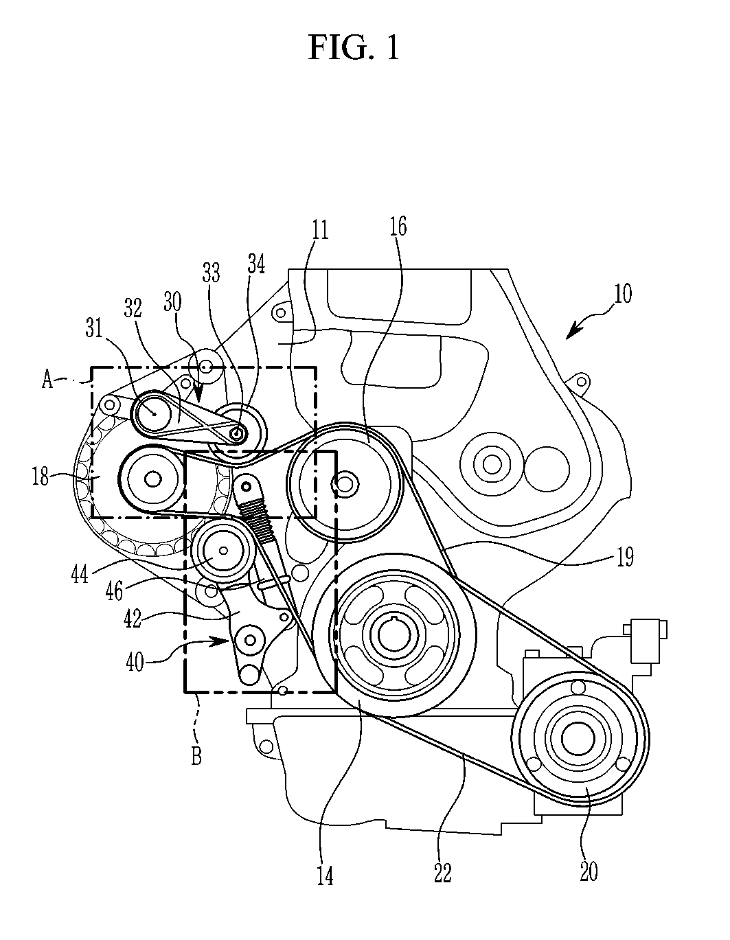 Belt connecting structure for vehicle