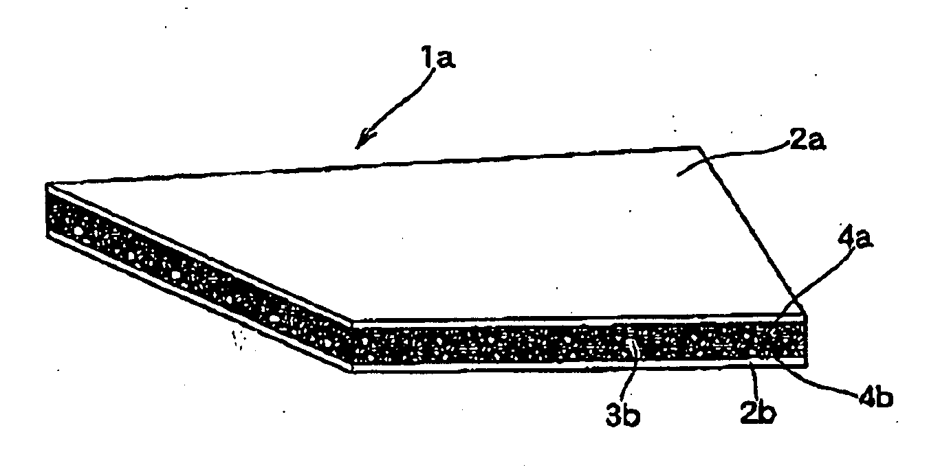 Laminated plate and composite formed body