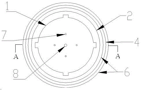 Low-multipath measuring type antenna