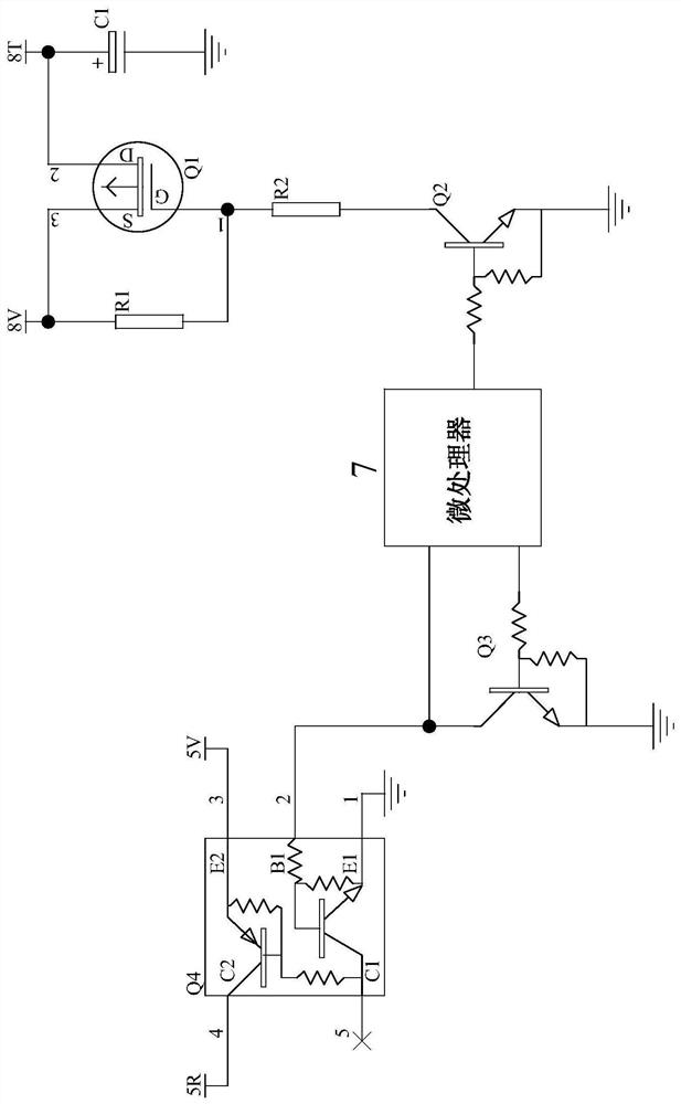 A vehicle-mounted walkie-talkie with same-frequency repeater function