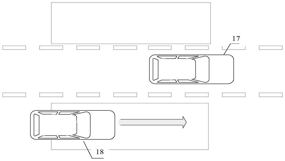 A method and system for detecting an intelligent blind spot of an automobile