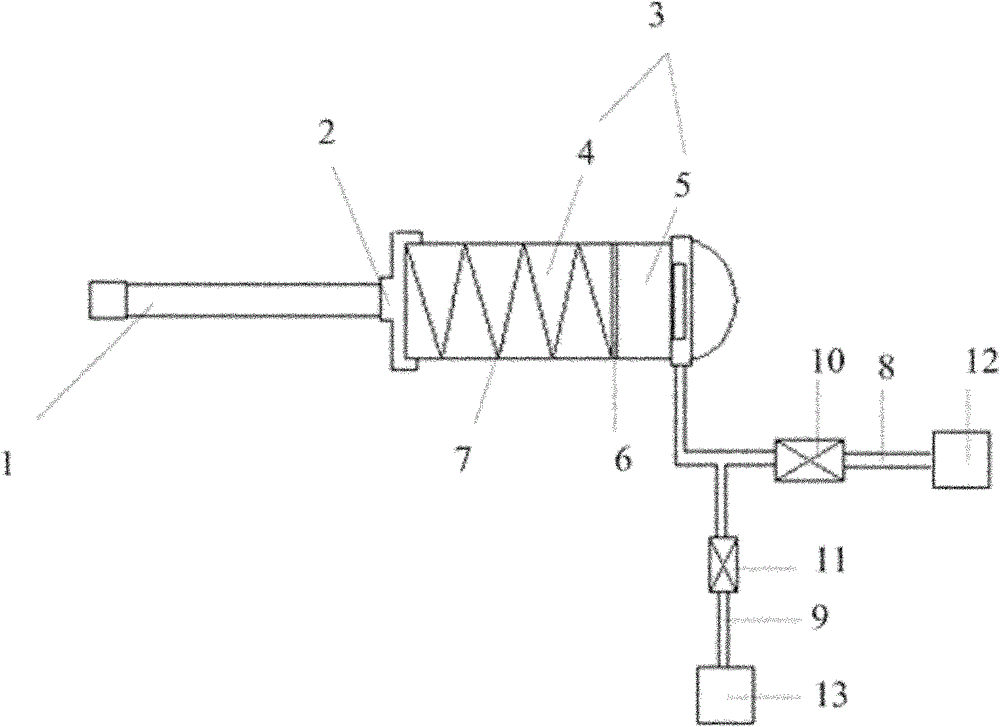 Oil injection device and oil injection method