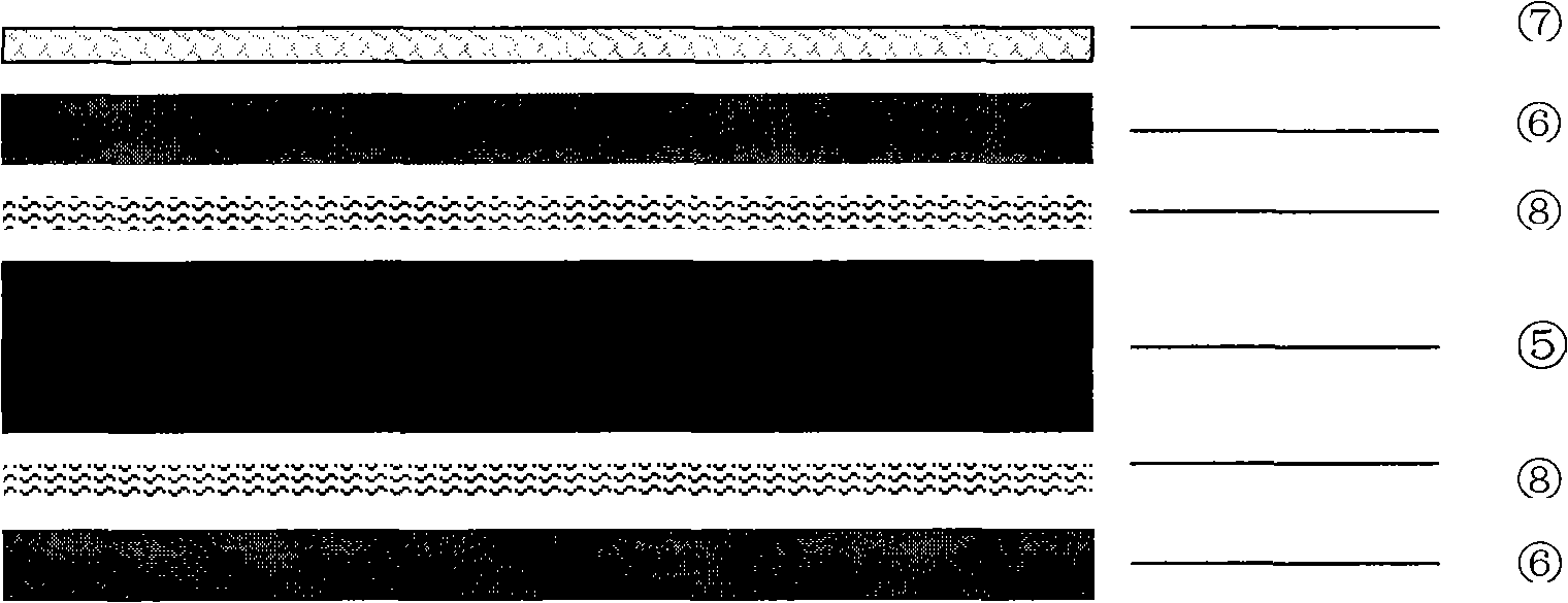 Back film of solar cell and preparing technique thereof