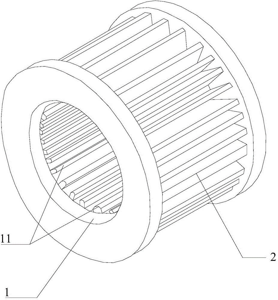 An adjustable fluid cooling fin