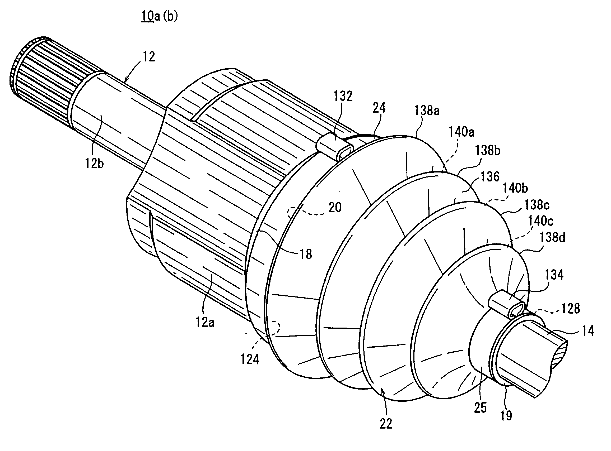 Rotation Drive Force Transmission Mechanism, Constant Velocity Universal Joint and Resin Joint Boot Constructing the Mechanism, and Method of Tightening Clamp Band for Constant Velocity Universal Joint