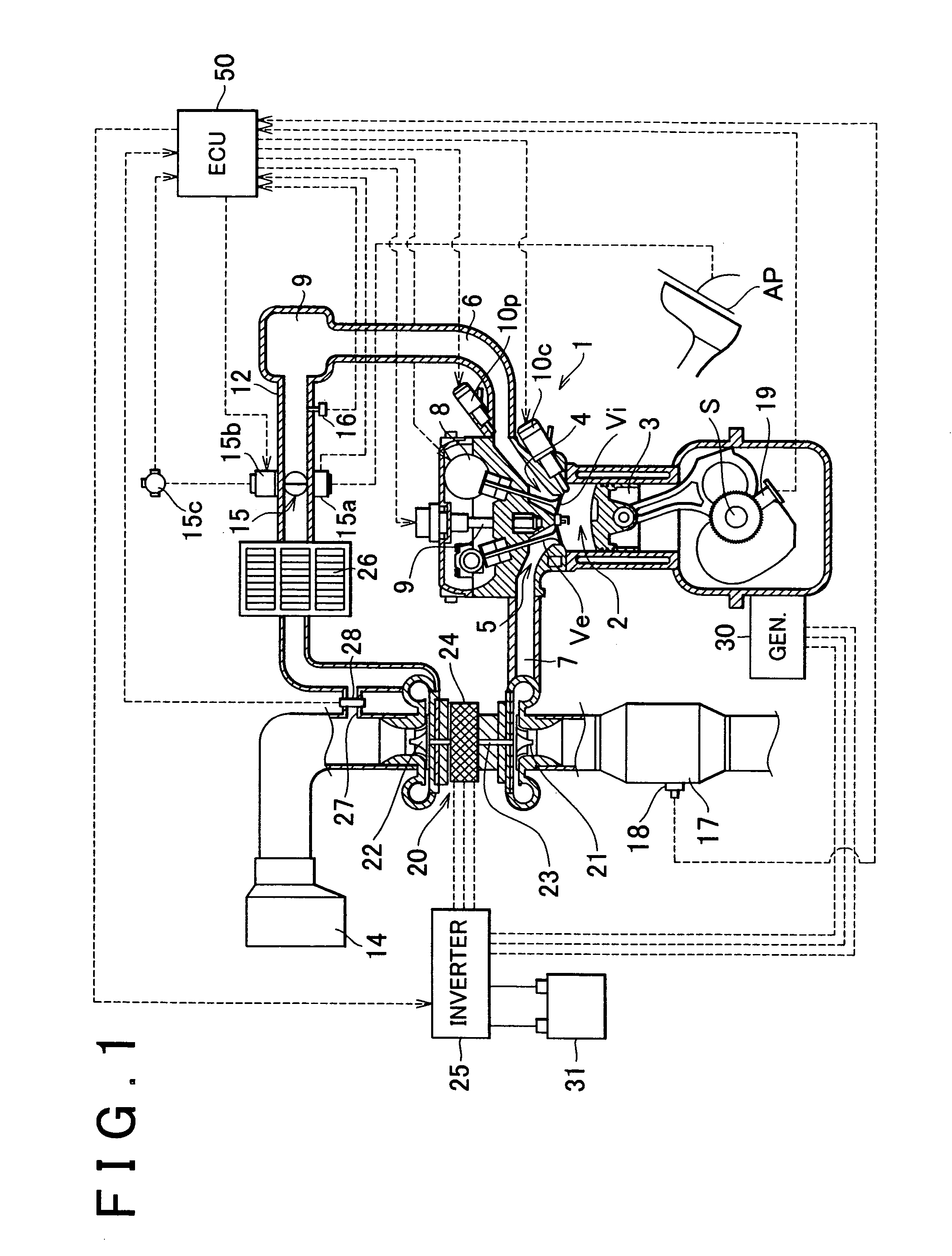 Internal combustion engine and control method thereof