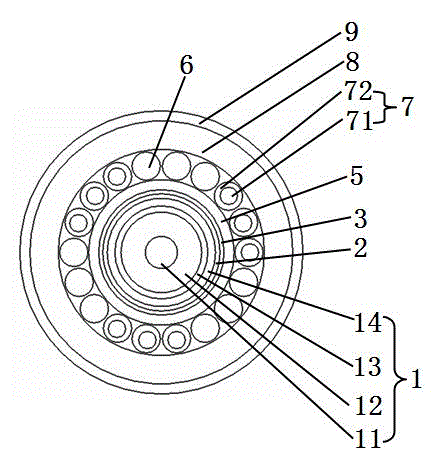 Submarine high voltage cable and manufacturing method thereof