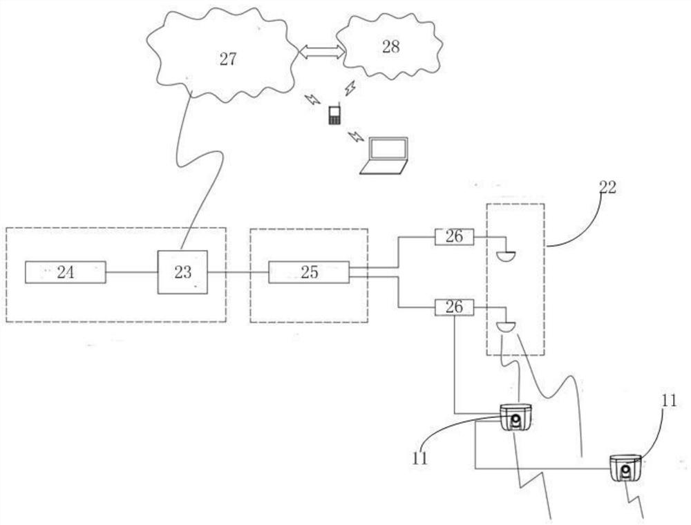 Parking space monitoring system and method for parking lot