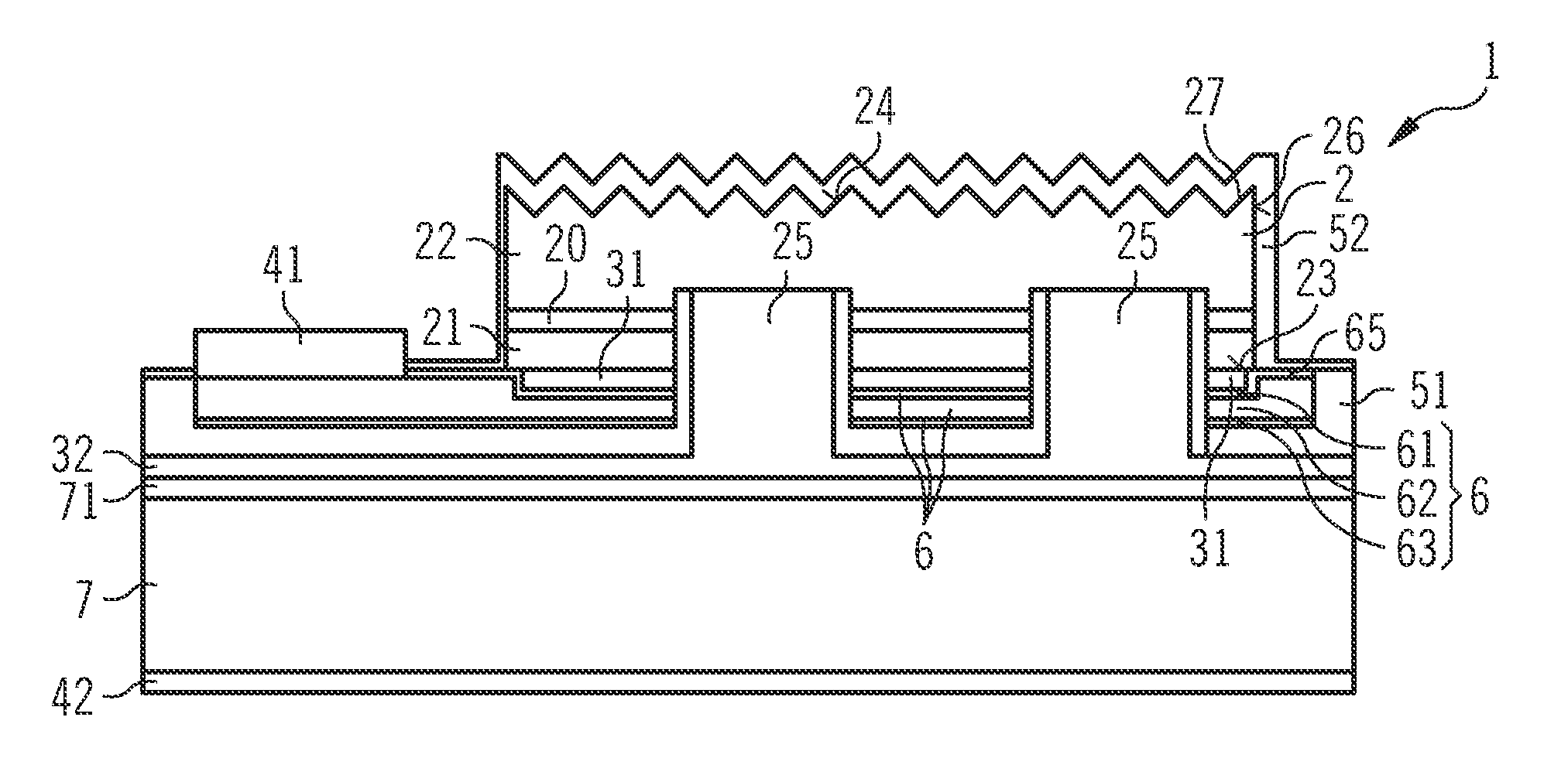 Optoelectronic Semiconductor Chip and Method for Producing Optoelectronic Semiconductor Chips