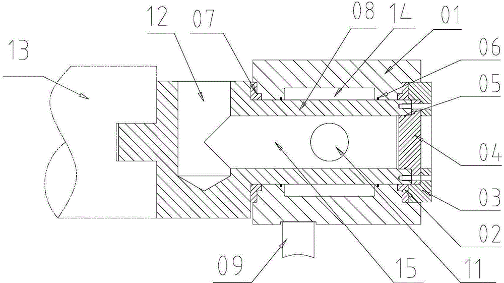 Hydraulic low-pressure large drift diameter rotating joint