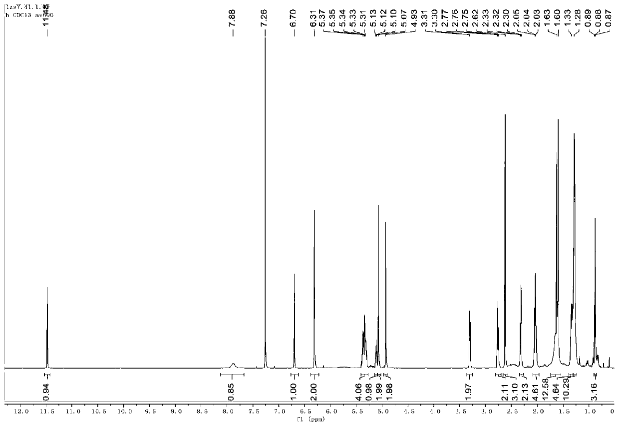 Application of isopentenyl substituted phenol compound in resisting staphylococcus aureus and methicillin-resistant staphylococcus aureus