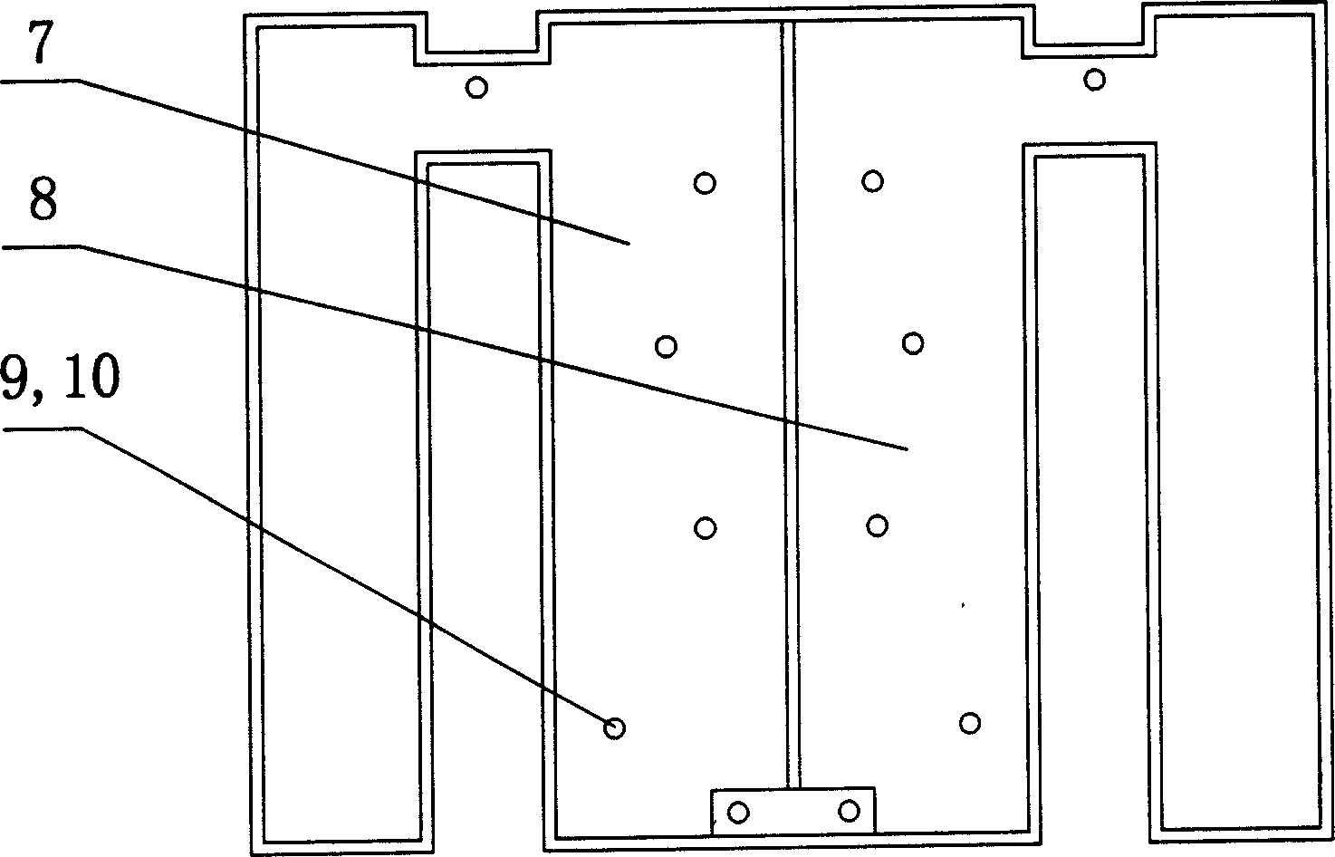 Automatic control system for active carbon processing preparaing procedure