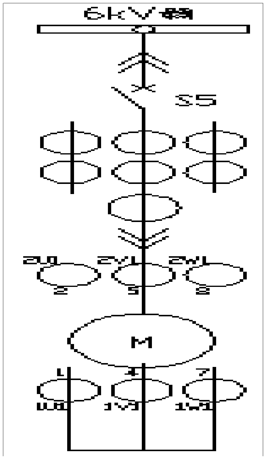 Power plant circulating water pump motor two-speed transformation method