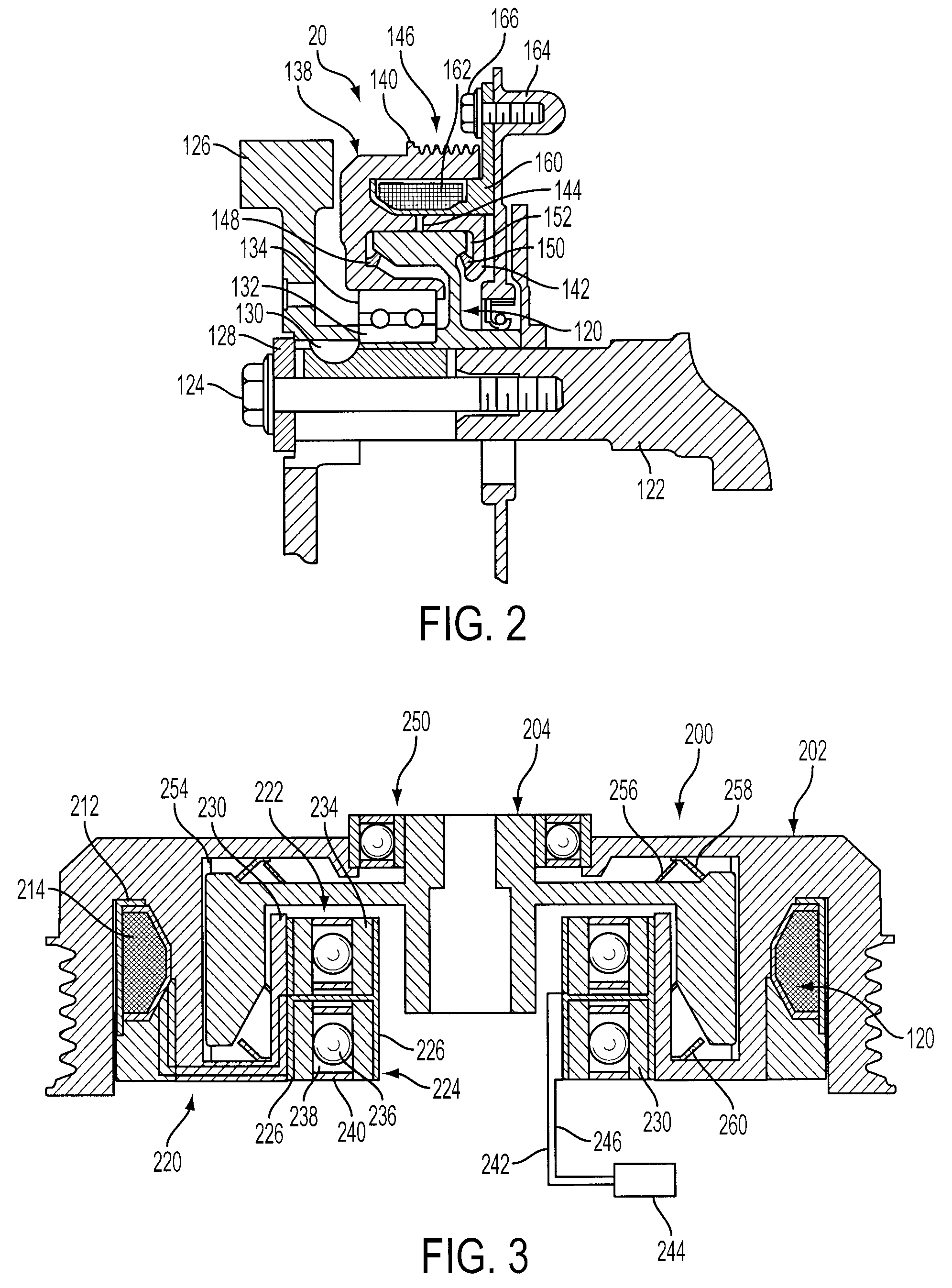 Electromagnetic coupling device for engine accessories